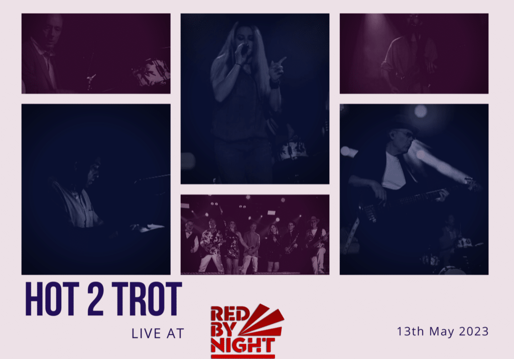 Hot 2 Trot gig poster