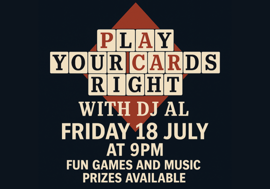 PLAY YOUR CARDS RIGHT
